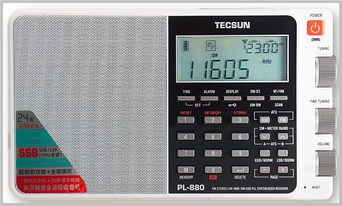 ソニーのラジオを超えたTECSUN「PL-880」