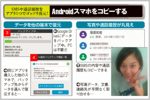Androidをバックアップアプリでコピーする方法