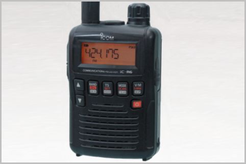 レース無線に適した受信機はアイコムのIC-R6