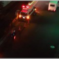 飲酒検問は幹線道路から1本入った通り