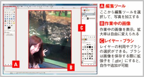 GIMPの使い方は大量のフィルター追加からが基本