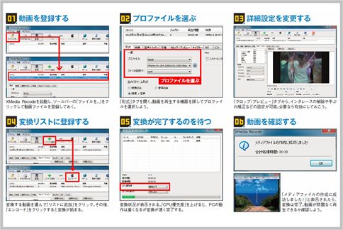 Xmedia Recodeの使い方 スマホで動画を楽しむ