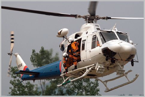 防災ヘリや消防ヘリなどの相互連絡用の周波数