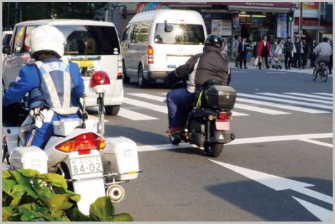 白バイのキップのノルマが若い隊員ほど多い理由