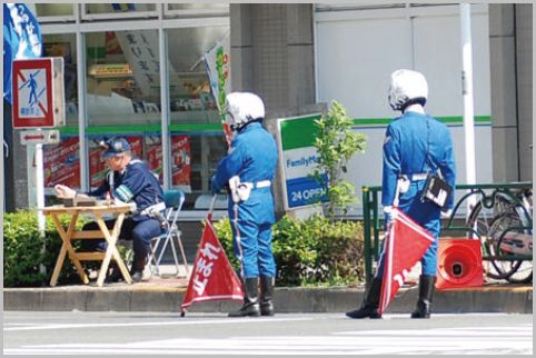 スピード違反は半分がネズミ捕りで半分は追尾式