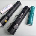 電池で選ぶ小型LEDフラッシュライトおすすめ2機種