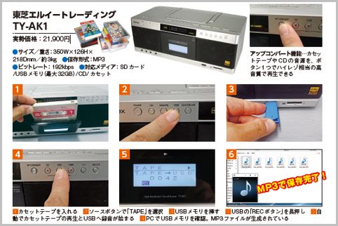 大切なカセットテープをMP3化して保存する方法