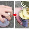 警視庁による缶切りがない時に缶詰を開ける方法