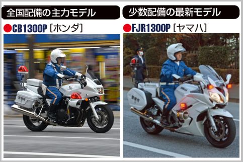 白バイ最新モデル「ホンダvs.ヤマハ」の価格差