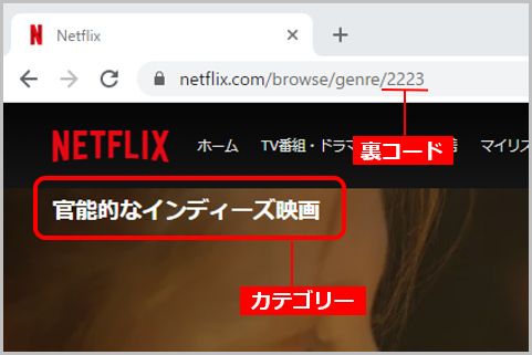Netflix（ネトフリ）でR18指定の18禁作品を探せる隠しコード