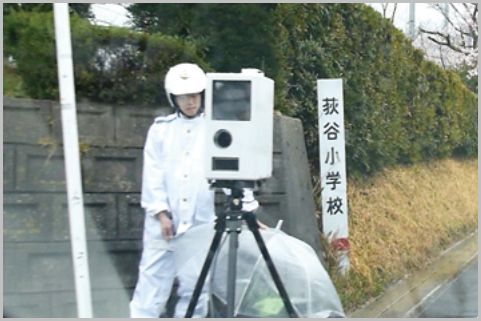 レーザー式新型オービスの速度測定は何m手前?