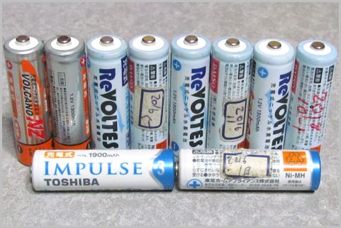 単3充電池「100均vs.メーカー品」2年使った結果