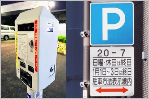 夜間の路上駐車にパーキング・メーター有効活用