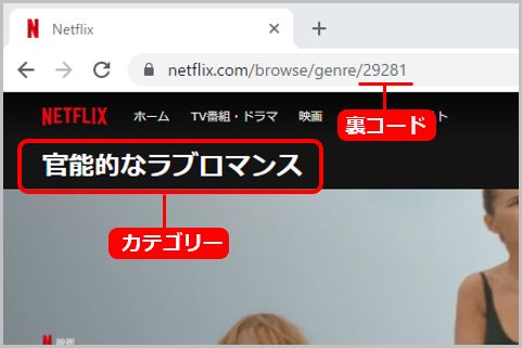 Netflixで「大人向け」作品をマニアックに絞り込む