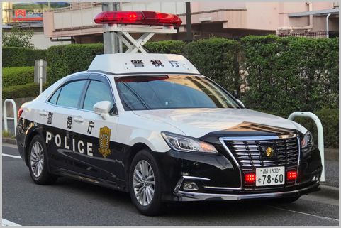 白黒パトカーの「赤色回転灯」1台いくらする?