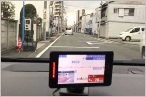 レーザー対応レーダー探知機の実走テストした結果