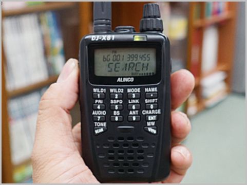 受信機の「盗聴発見機能」どうやって使うもの?