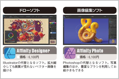 Photoshop代替なら「Affinity」がメチャお得
