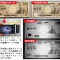 紙幣の偽造防止技術をスマホで確認できるカメラ