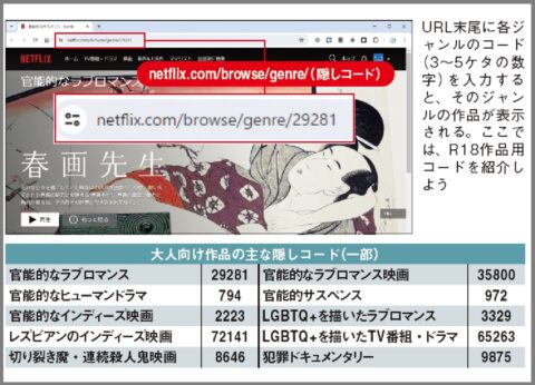 Netflixで「R18」大人向け作品を表示する裏ワザ