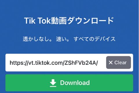 TikTok動画を透かしなしでダウンロードする方法