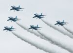 初代ブルーインパルスは現在より少ない5機編隊