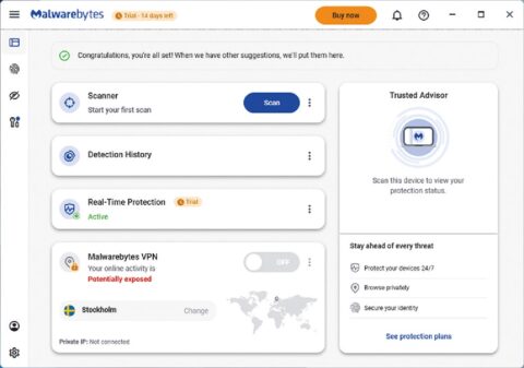 危険なスパイウエアを検出＆削除する無料ソフト